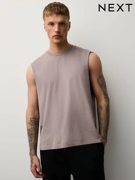 Neutral Stone Tank Top Vest