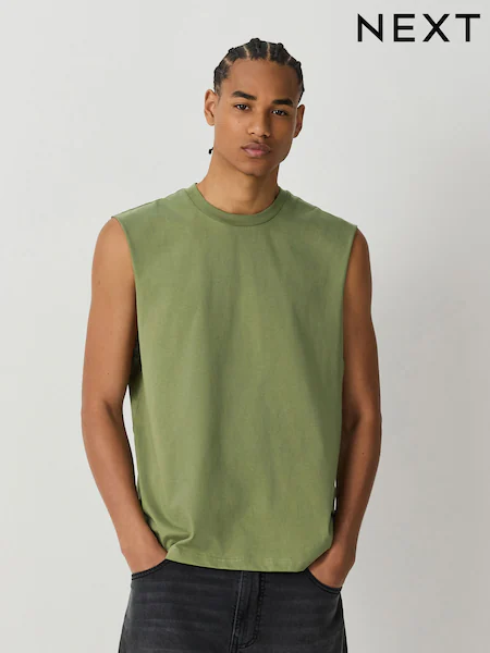 Green Tank Top Vest